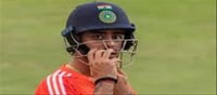 Ishan Kishan used the BCCI Logo in local match..!?